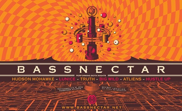 Secret Bassnectar Show in Atlanta
