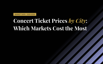 Concert Ticket Prices by City: Which Markets Cost the Most