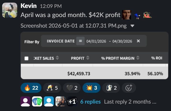 Ticketflipping review from Kevin